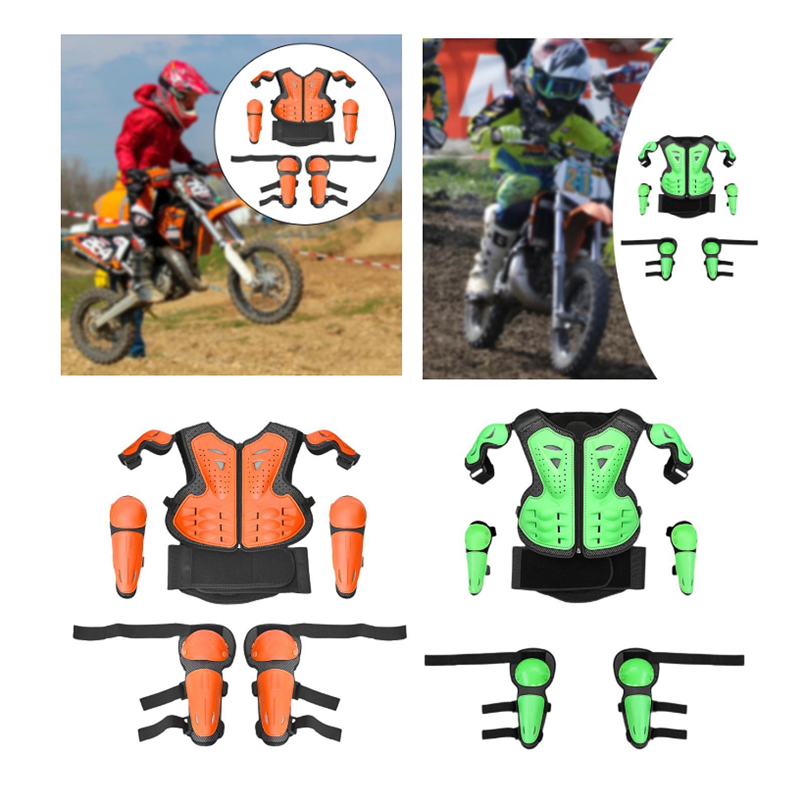 Motorcycle Gear Kids - Kids Motorcycle Motocross Gear Set Armour