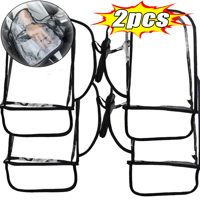 Motorcycle Gear For Winter - 2pcs Waterproof Motorcycle Handlebar Sleeve Supply