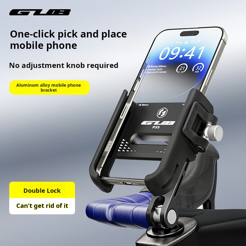 Phone Mount Handlebar - GUB Handlebar Stem Cap Phone Holder