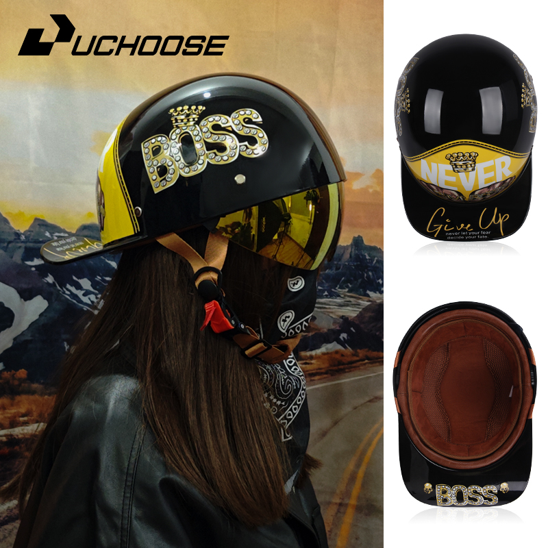 Men's and women's open basebal - Motorcycle Gear Vintage review and price