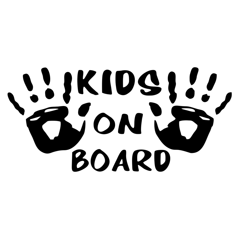 3D Car Sticker KIDS ON BOARD C - Motorcycle Gear Equipment review and price