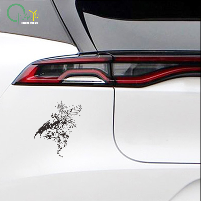 Demon Bat Wing Car Sticker, Da - Motorcycle Gear Equipment review and price