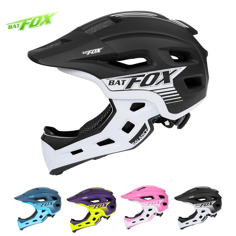 BATFOX Bike Helmet Kids Full F - Motorcycle Gear Kids review and price