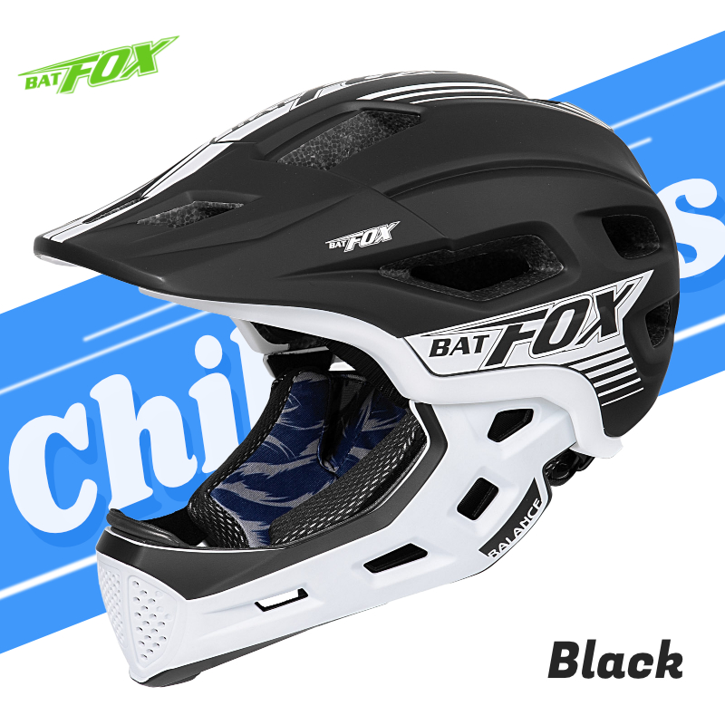 BATFOX Bike Helmet Kids Full F - Motorcycle Gear Kids review and price