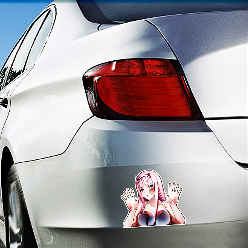 Zero Two Windows Car Stickers  - Motorcycle Gear Equipment review and price