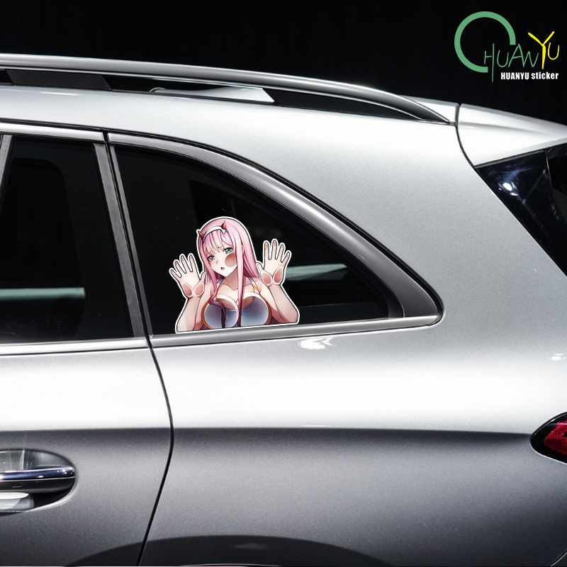 Zero Two Windows Car Stickers  - Motorcycle Gear Equipment review and price
