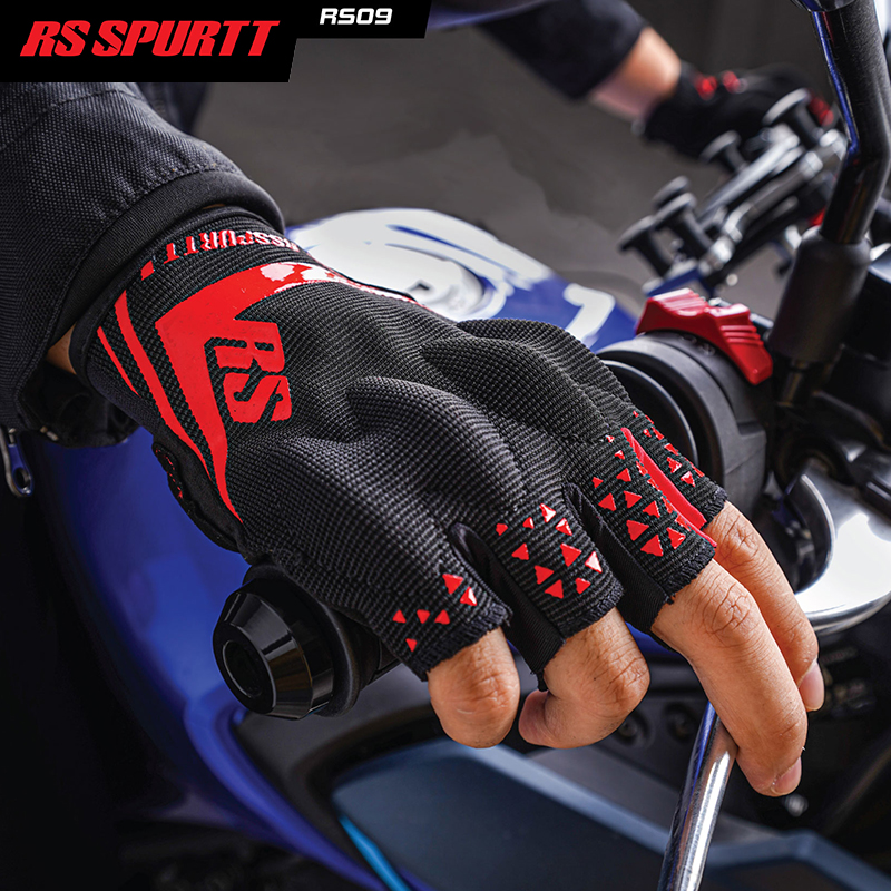RS Half Finger Motorcycle Glov - Motorcycle Wearing Gear review and price