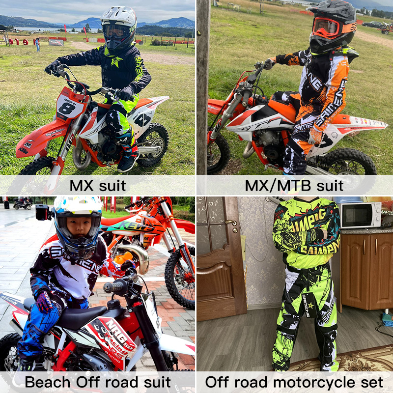 Motocross Gear Set for Kids 20 - Motorcycle Gear Kids review and price