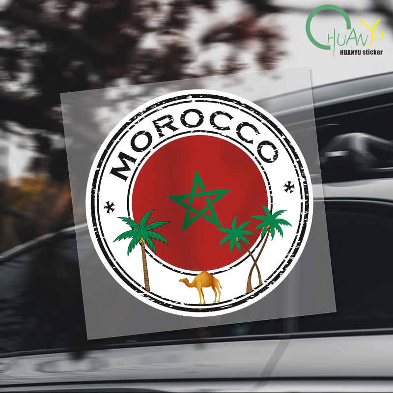 Creative Morocco Stickers Moro - Motorcycle Gear Equipment review and price