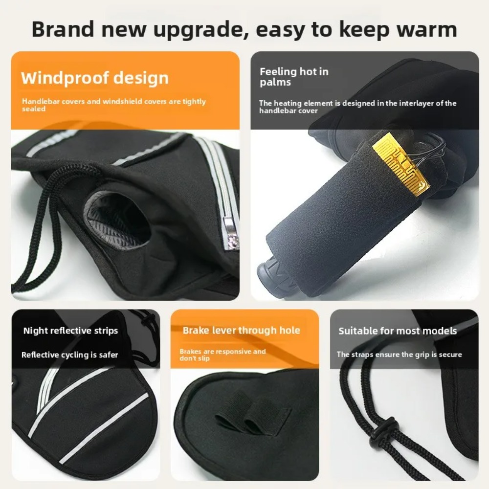 Motorcycle Handlebar Covers Wi - Motorcycle Gear For Winter review and price
