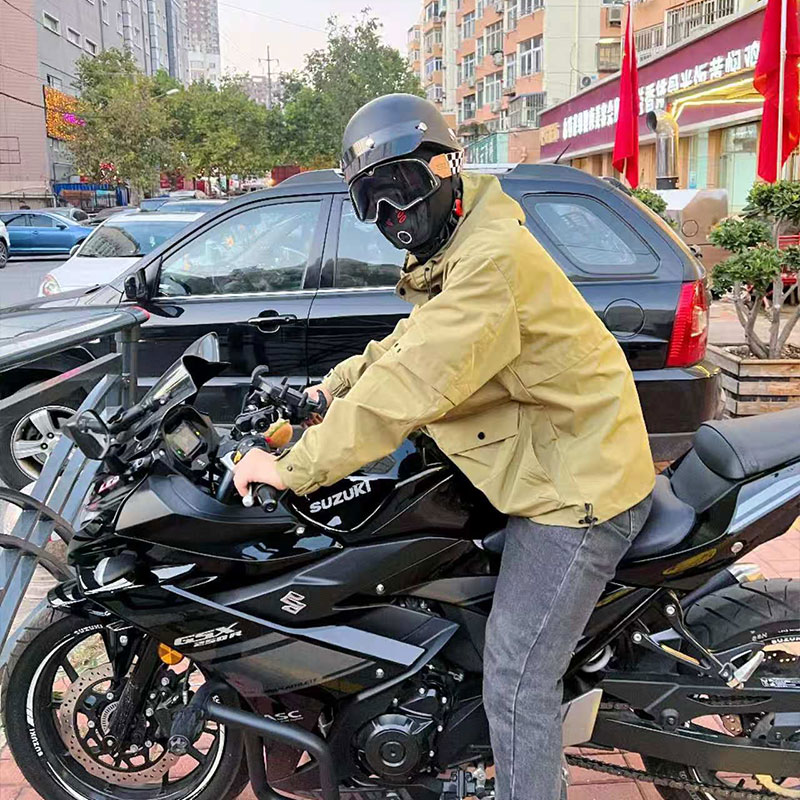 Summer Winter Warm Fleece Moto - Motorcycle Gear For Winter review and price