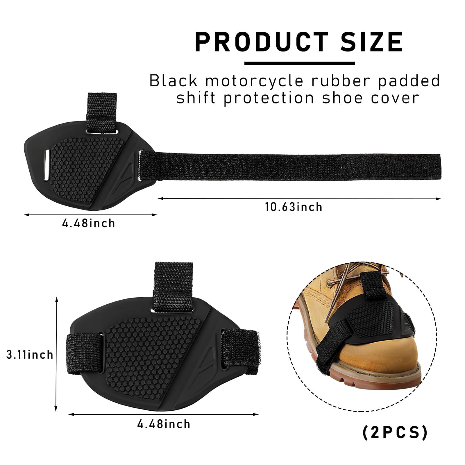 Honeycomb Anti-Slip Gear Shift - Motorcycle Gear Shift review and price