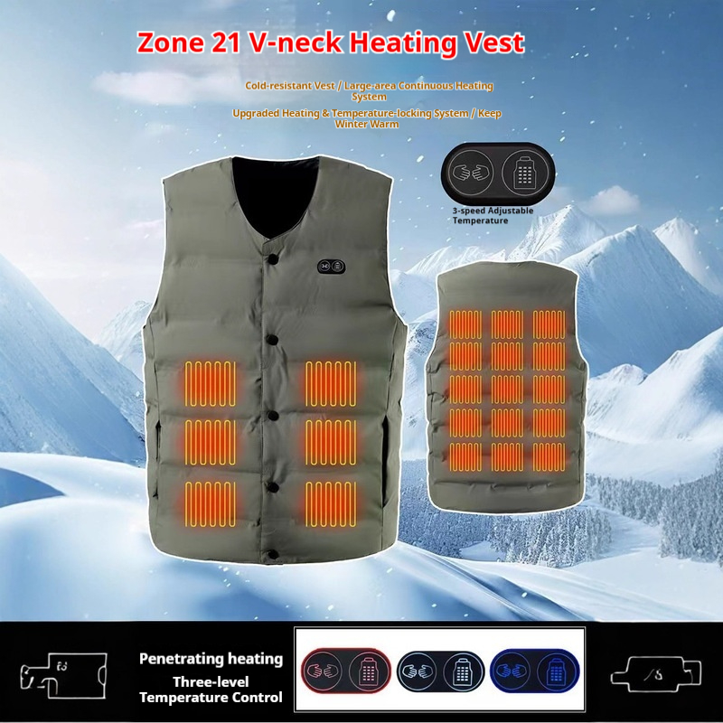 Winter New Style 21 Zone V-Nec - Motorcycle Gear For Winter review and price